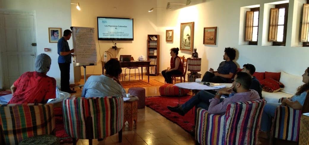 Les Pépinières Culturelles — session de formation